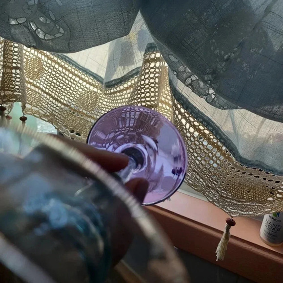 Pier 1 | Set of 3 Colorful Margarita Glasses - Picture 5 of 11